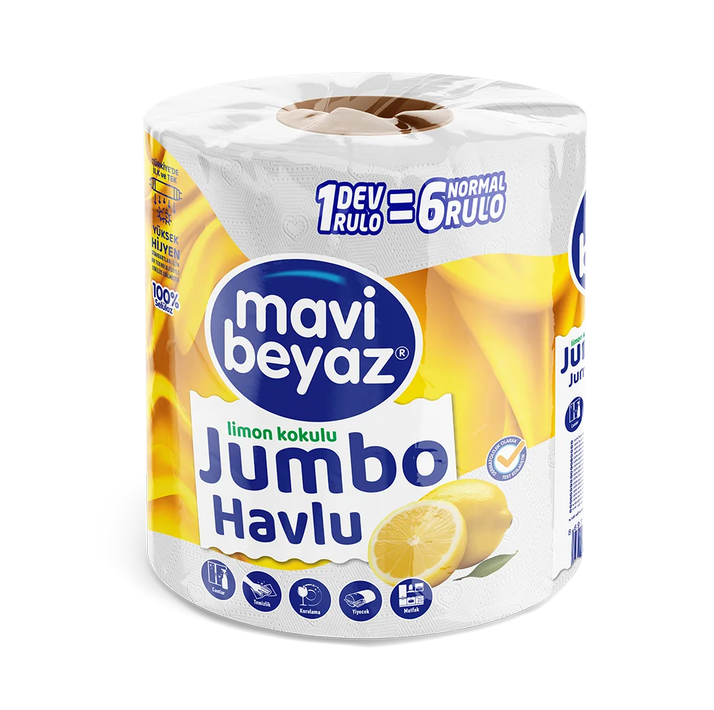 Limon Kokulu Jumbo Havlu