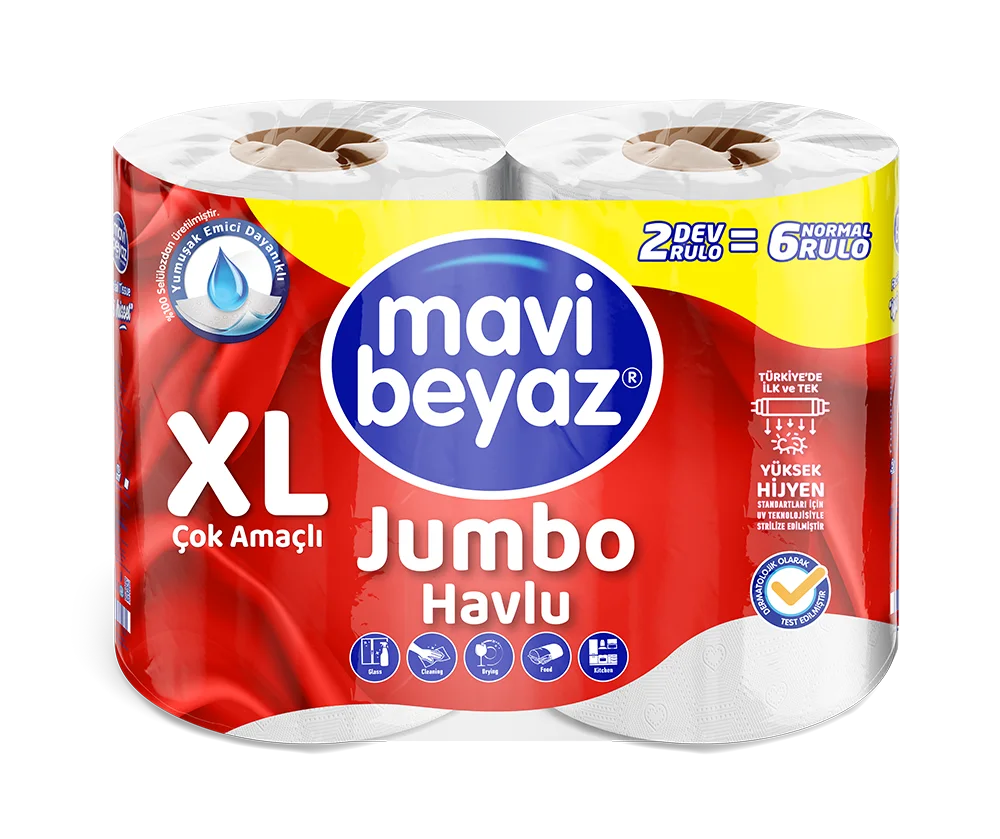 İkiz Jumbo Havlu 2=6