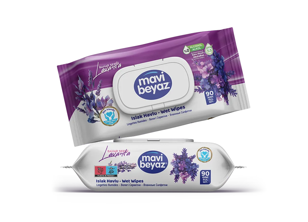 Islak Mendil Lavanta (90 Yaprak)